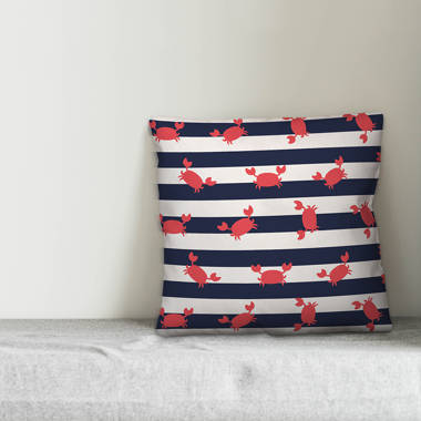 Red white and blue outdoor online pillows